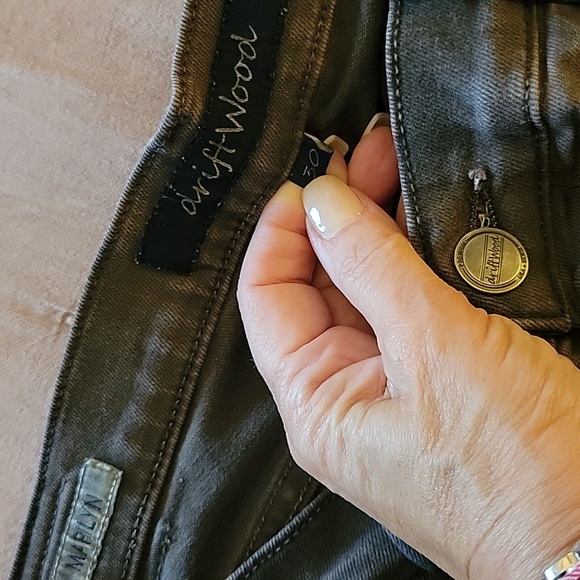 DRIFTWOOD OLIVE GREEN JEANS - Picture 8 of 9